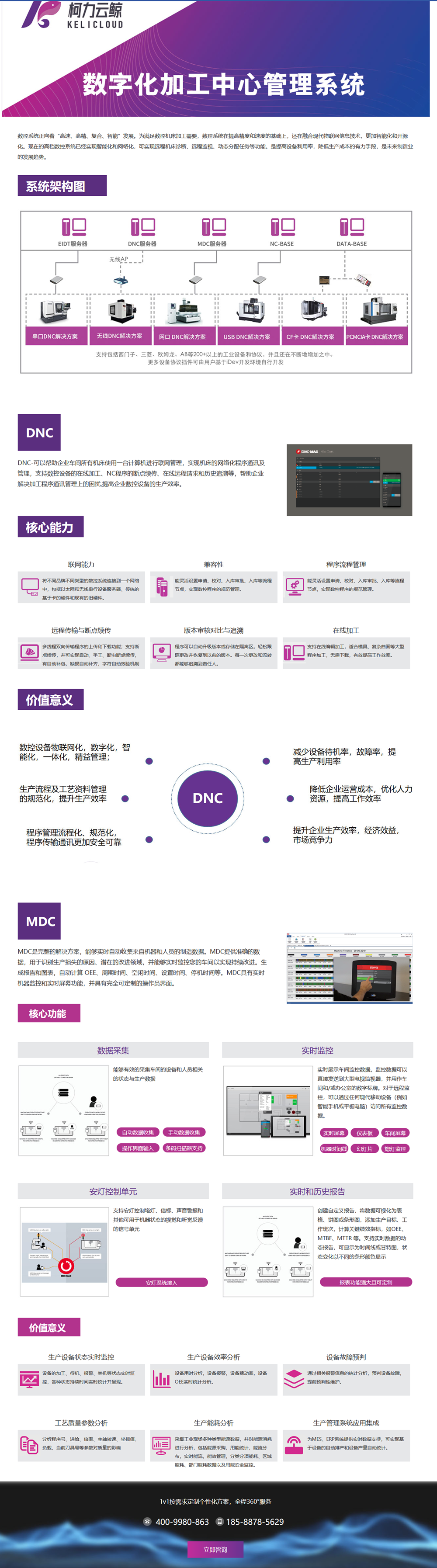 尊龙凯时云鲸数字化加工中心管理系统